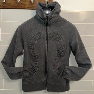 Glittery Lululemon Scuba Zip Up Sweatshirt